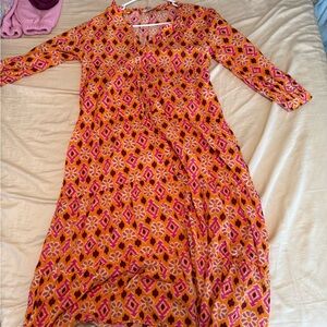 Teared Loose Maxi Dresz